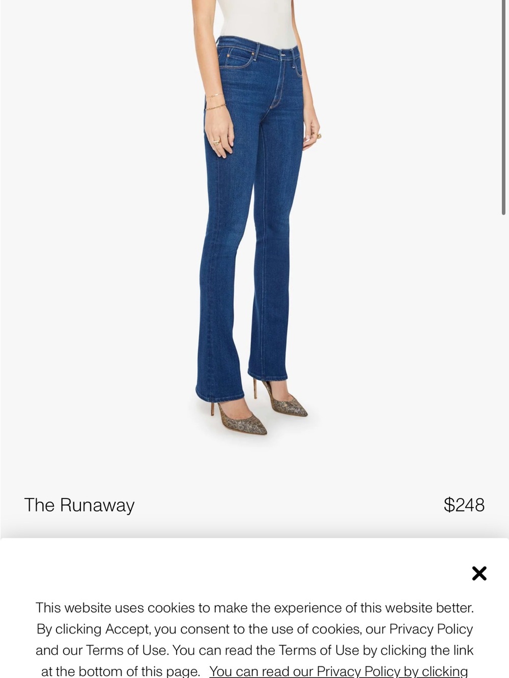 MOTHER The Runaway Flare Jeans - Indigo
